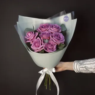 Букет роз Deep Purple S