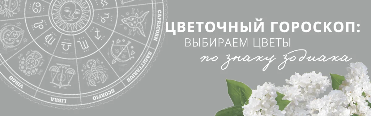 Цветочный гороскоп: выбираем цветы по знаку зодиака