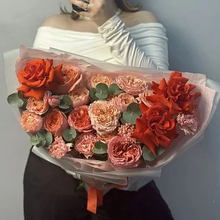 Сборный букет Би май валентайн L